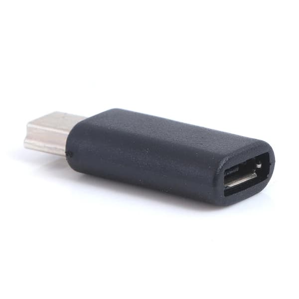 1 st adapteringång Micro USB + utgång Mini USB Micro USB hona till Mini USB hane