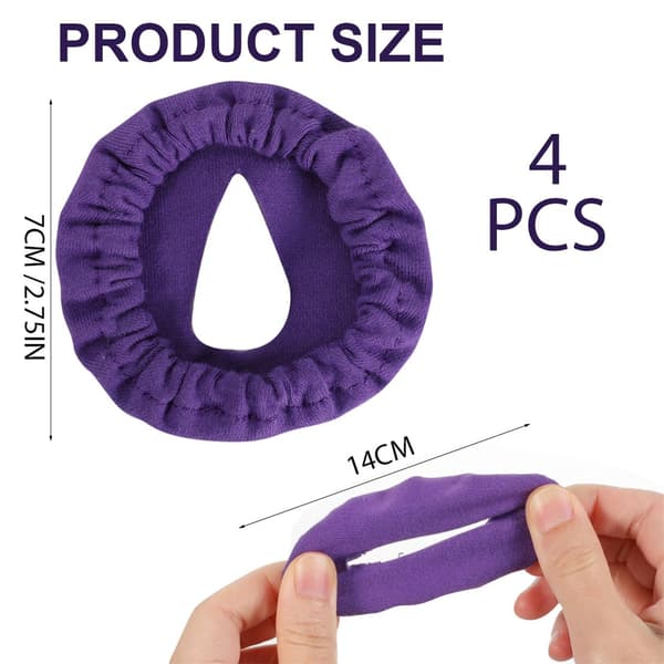 4-pack CPAP-maskfoder kompatibla med N20 näsmasker Mjuka maskkuddöverdrag minskar hudirritation