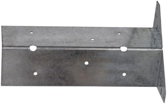 BPC Fixings Galvaniserad Arrisrälsfäste 8-delat set 300 mm långt