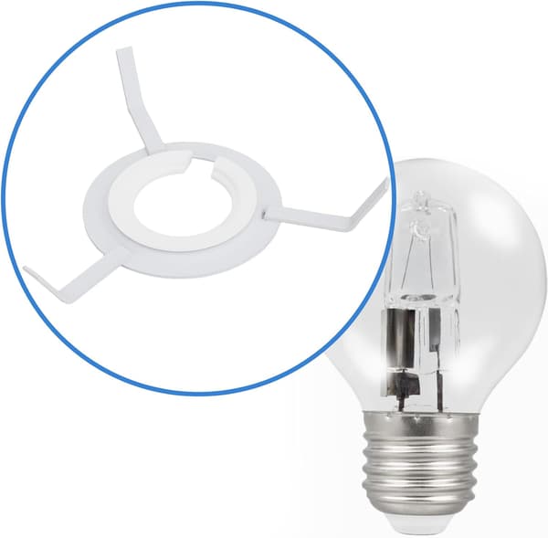 Briny River 2X Spider Duplex Lampskärmshållare Adapter för B22 E27 Pendellampor