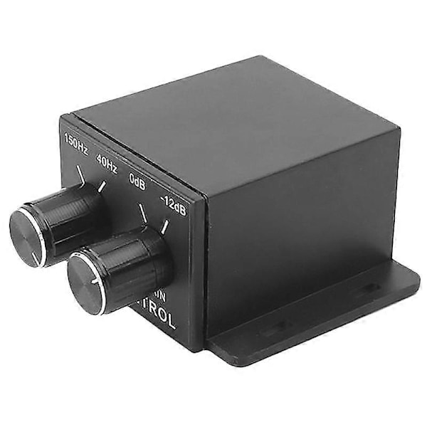 Ny Bil Effektförstärkare Ljudregulator Bas Subwoofer Equalizer Crossover Controller 4 Rca Justera