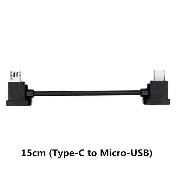 Fjärrkontroll Datakabel för DJI Mavic Mini/SE/Mavic 2/Mavic Pro/Air Typ C till Micro-USB Anslutningskabel