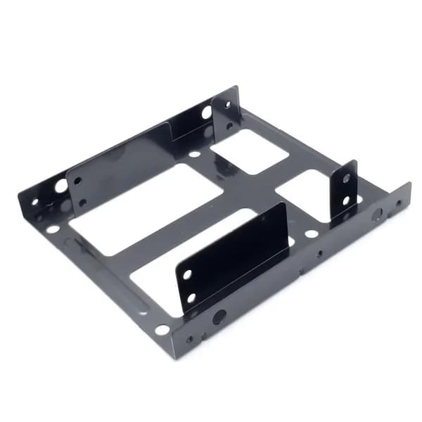 25 till 35 hårddiskfäste hårddisk dubbel stationär SSD-monteringsfäste intern adapter