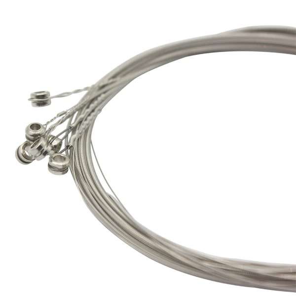 6 st/set elgitarrsträngar med plastförpackning E100 Premium Coated Wire Ray gitarrinstrument ersättningstillbehör