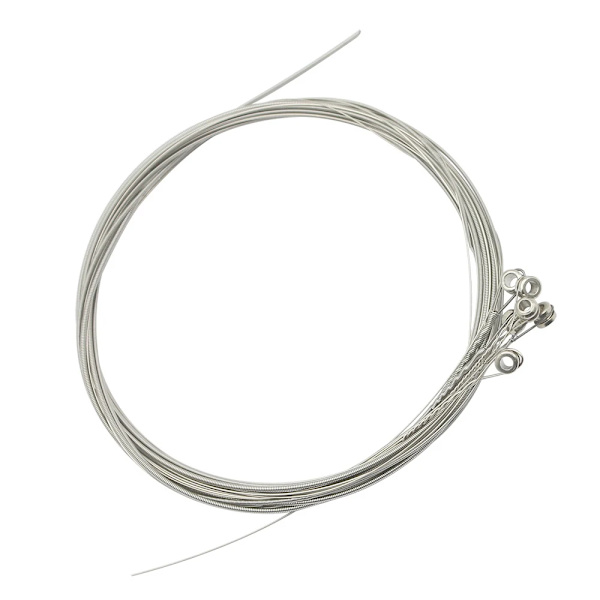 6 st/set elgitarrsträngar med plastförpackning E100 Premium Coated Wire Ray gitarrinstrument ersättningstillbehör