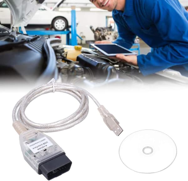 Bildiagnostikverktyg Kabel K+Dcan Obd2 USB-kabelgränssnitt med omkopplare Ersättning för serie 1 E81 E82 E83 E87 E88 2004-2011 Bilmotorfelkodsscanner