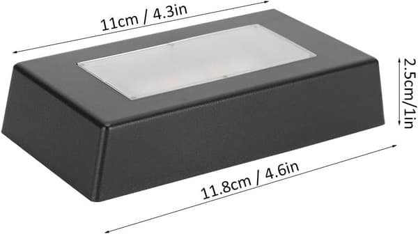 LED-ljusbas USB Flerfärgad Ljusemitterande LED-displaybas Kristall Displayställ för 3D Kristallkula Konstdisplay