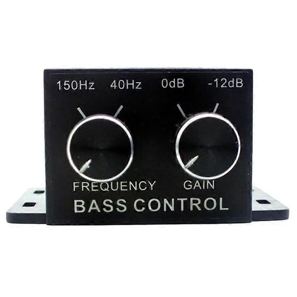 Ny Bil Effektförstärkare Ljudregulator Bas Subwoofer Equalizer Crossover Controller 4 Rca Justera