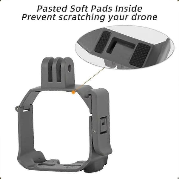 Mini 4 Pro Gimbal Skydd Transparent PC Material Stötsäker 1 st