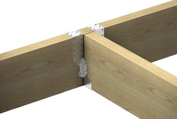 BPC Fixings Galvaniserad Standardben Balksko Trä till Trä 10-delars Set 91 mm Bredd