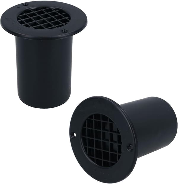 AB Tools 2-pack Gasutsläppsventil Golv 75mm Husvagn Skåpbil Husbil