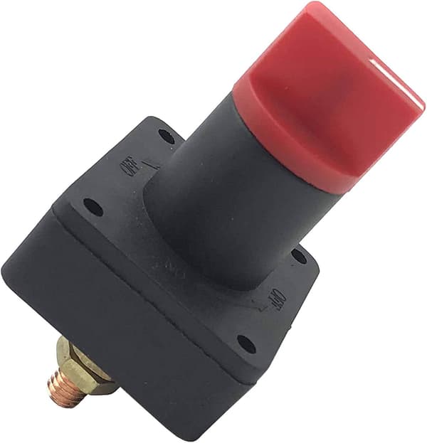 100A 12V DC Universal Bil Skåpbil Båt Batteri Isolator Strömbrytare Bryt Av Koppla Bort Terminal