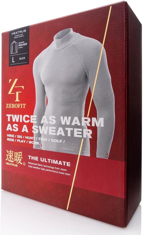 ZEROFIT Unisex Ultimate Heatrub Långärmad (1-pack)