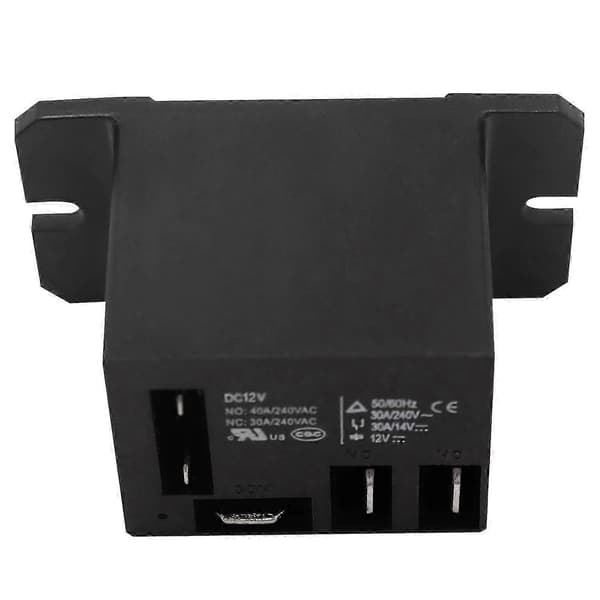 2 st 30A SPDT Strömrelä DC12V Spole med Snabbanslutningsterminaler