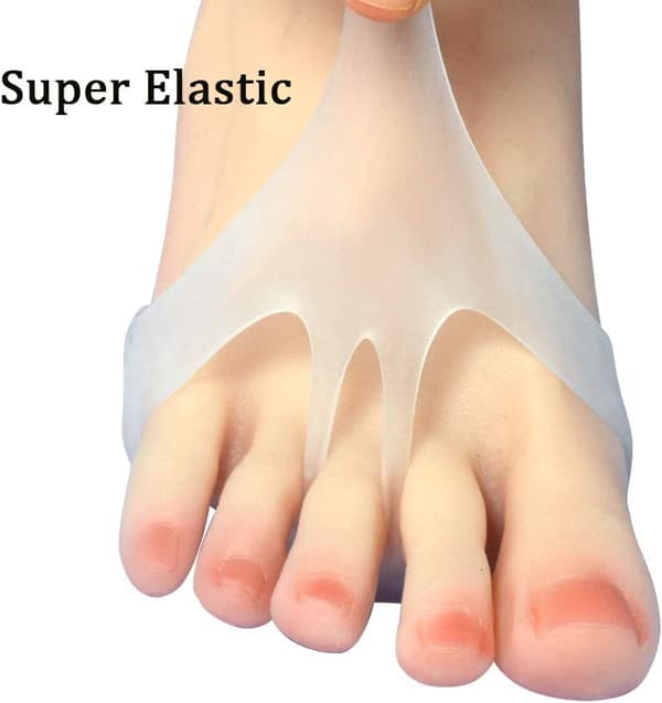 Tåskydd Framfotskuddar 8-pack Mellanfotskuddar Framfotskuddar Förhårdnader Hallux Valgus Framfotsdämpning Kvinnor