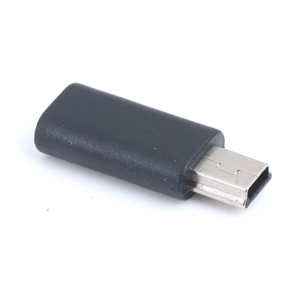 1 st adapteringång Micro USB + utgång Mini USB Micro USB hona till Mini USB hane