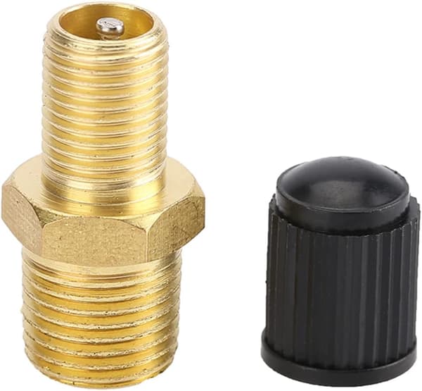 2 st 1/4 tum NPT ventil mässing däckpumpadapter luftkompressorventiladapter tankpåfyllningsventil för luftkompressorslangchuck