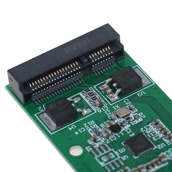 Mini USB 30 till PCIE mSATA Extern SSD PCBA-omvandlaradapterkort
