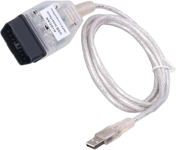 Bildiagnostikverktyg Kabel K+Dcan Obd2 USB-kabelgränssnitt med omkopplare Ersättning för serie 1 E81 E82 E83 E87 E88 2004-2011 Bilmotorfelkodsscanner