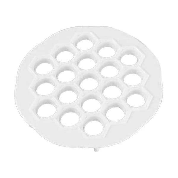 38 Hål Dumplingform Pelmeni Tillverkningsformar Accelerator Vit