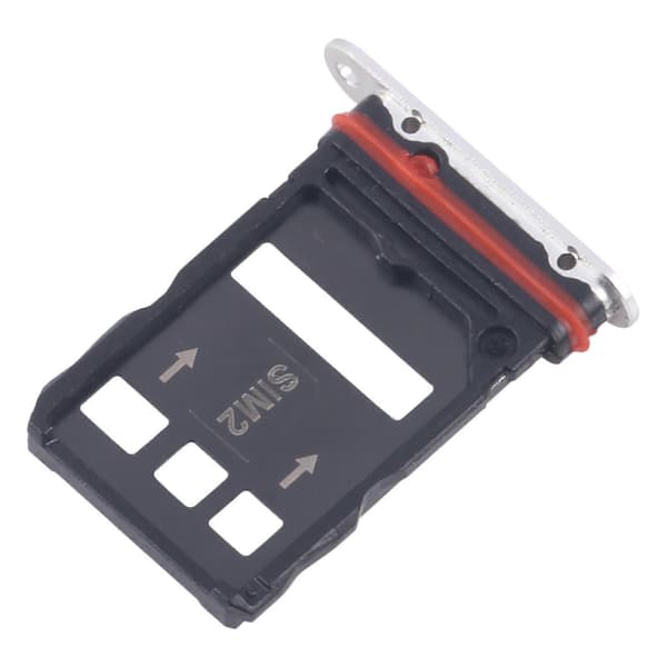 För ZTE nubia RedMagic 10 Pro SIM + SIM-kortsfack (Silver)