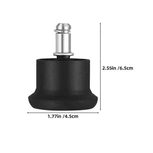 15 st Bell Glides för stolar Anti-Scratch Golvskydd Hög Profil Design