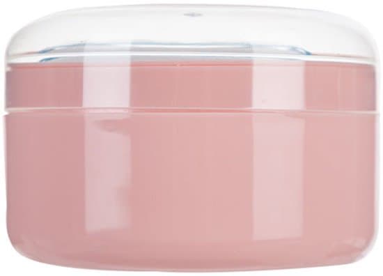 Pudderkompakt med pudderkvast og sil - Påfyllbar - Rosa