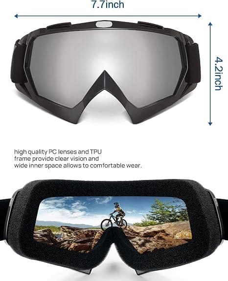Crossglasögon - Motocross & ATV/UTV-glasögon med UV-skydd