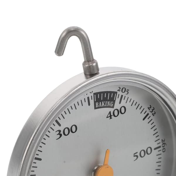 Ovnstermometer Måler 65-288°c Rustfritt Stål Skivetermometer for Hjemmebaking og Ovnskalibrering