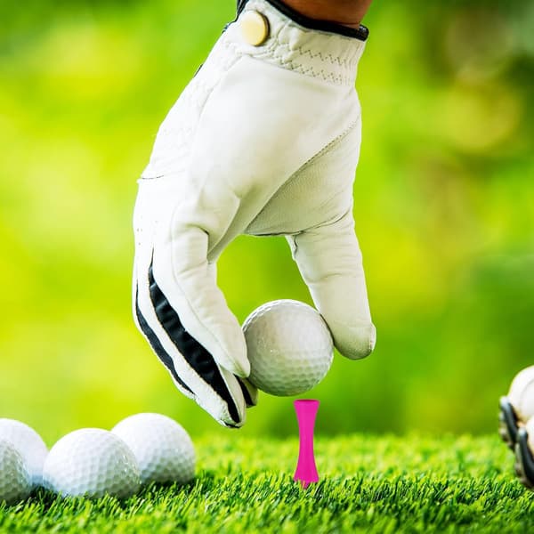 Golfpeggar Typ Slott Set Lågt Motstånd Mer Avstånd Konsekvent Höjd för Driver Träningsutrustning 100 st