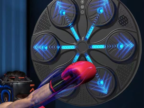 Boxningsplatta – MMA-tränare med USB och handskar