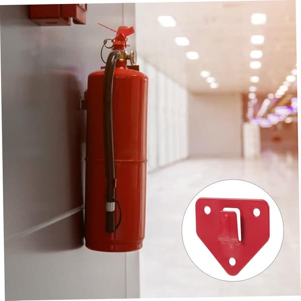 8st Brandsläckarfäste Vägg Brandsläckarhållare Enkel Installation