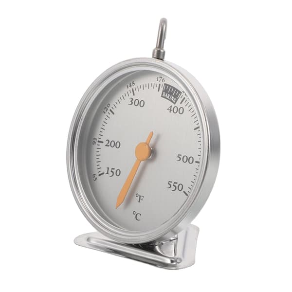 Ovnstermometer Måler 65-288°c Rustfritt Stål Skivetermometer for Hjemmebaking og Ovnskalibrering