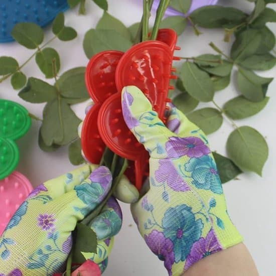 4-delt rosetornfjerner sæt Havehåndværktøj Tornfjernelsesværktøj Blad- og tornfjernere Specialværktøj til havearbejde og blomsterbinding
