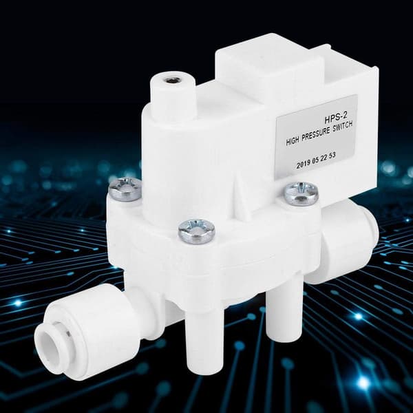 1/4\" DC 24V højtrykskontakt, action højtryksregulator højtrykscontroller til pumpe RO vandfiltre omvendt osmose 0.25MPa