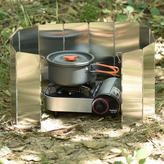 Vindskydd för campingkök – Vindskydd – 1 stycke – Aluminium