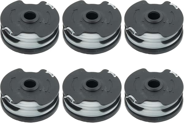 Spole til Parkside Akku Plæneklippere til PRTA 20-Li A1 B2 C3 Auto Feed Erstatning 1,6 mm Nylon Line (6-PAK)