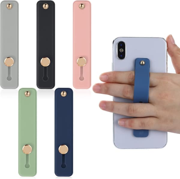 5-pack Telefonögla Fingerhållare Telefon Grepp Finger Mo