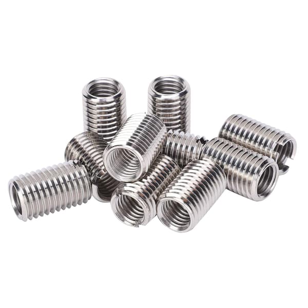 10x M8 til M6 Gevindreparationsbøsninger 20mm Rustfrit Stål Reducerende Indsatser