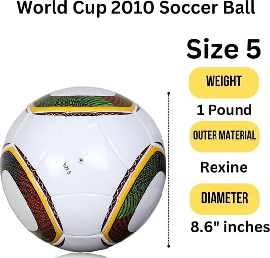 Fodbold i størrelse 5 - Hvid træningsbold - PU kampbold til have, park og strand
