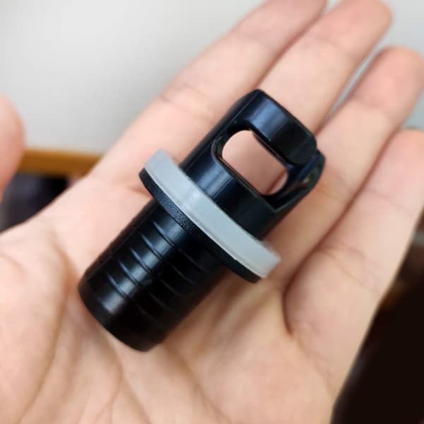 Oppustelig bådfodpumpe Halkey-Roberts HR slangeadapter H-R ventiladapter