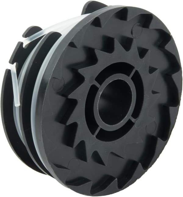 Spole for Parkside batteridrevne gressklippere for PRTA 20-Li A1 B2 C3 Auto Feed erstatning 1,6 mm nylontråd (6-PAKNING)