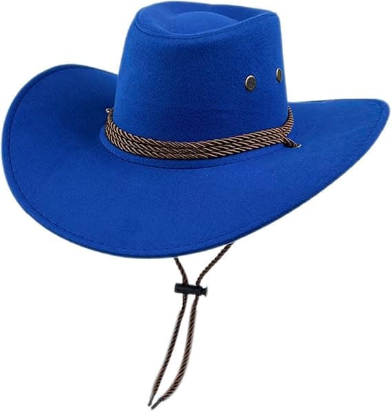 Cowboyhatt i brittisk stil, klassisk unisexdesign för utomhusäventyr