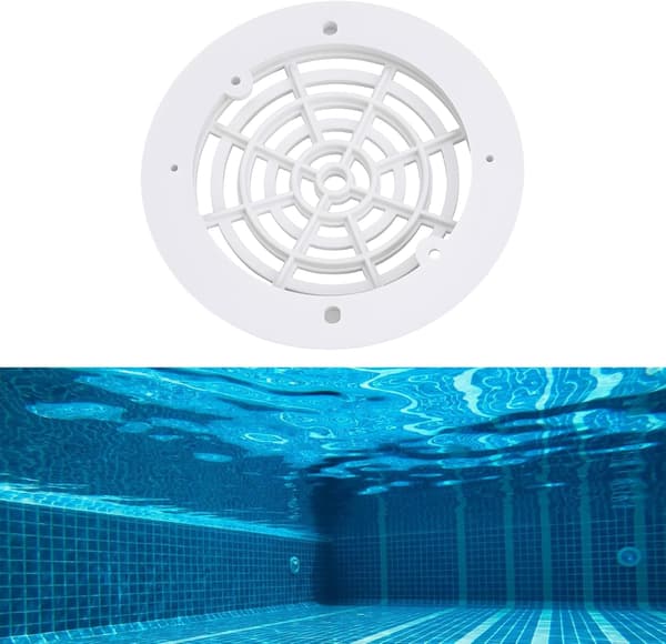 ABS Pool Hovedafløbsdæksel Base med Skruer SP1030 SP-1030 til Swimmingpool