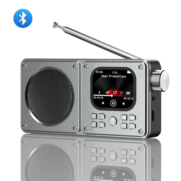 Smart trådlös radio med Bluetooth-uppspelningsfunktion