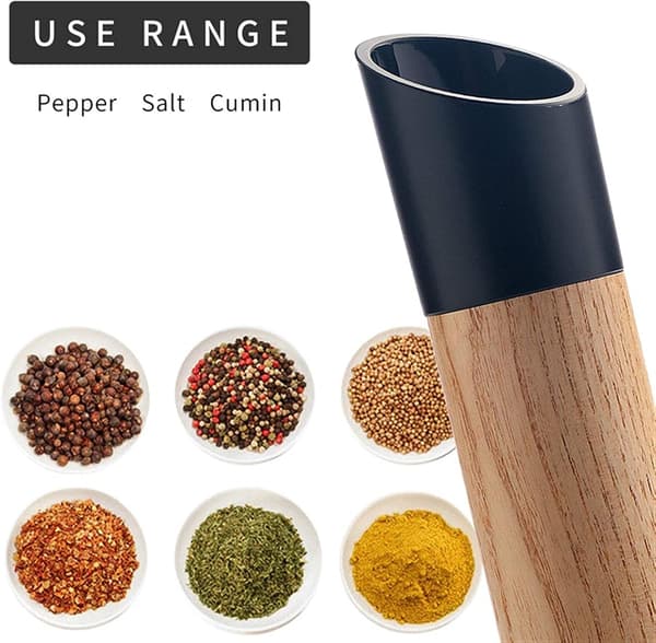 Salt- och pepparkvarnar Salt- och pepparkvarnar i trä