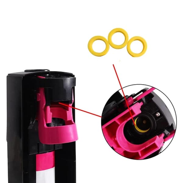 Ringpackning för O-ring Soda Machine Marker Exchange Duo Terra Art Crystal 3.0 Quick Connect CO2-cylinder 3-pack SFM871