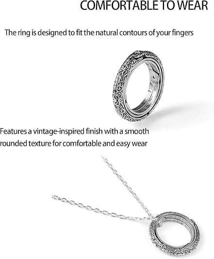 Mænd Kvinder Rustfrit Stål Vintage Sammenfoldelig Åben Astronomisk Kugle Ring Sammenfoldelig Ring Kosmisk Fingerring Til Par Elsker Smykkegave