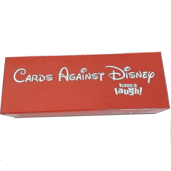 Bordsspel Kortpoker Partyspelkort mot Disney (röd) Reddy Marknadsför vänner Familjerelationer