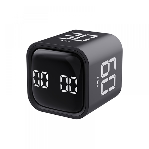Timer, Kökstimer, Flip Bucket Timer med Gravity Sensor, LED Display, Silent Countdown Clock, Digital Kitchen Timers for Work